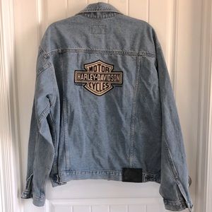 Harley-Davidson Jean Jacket Large